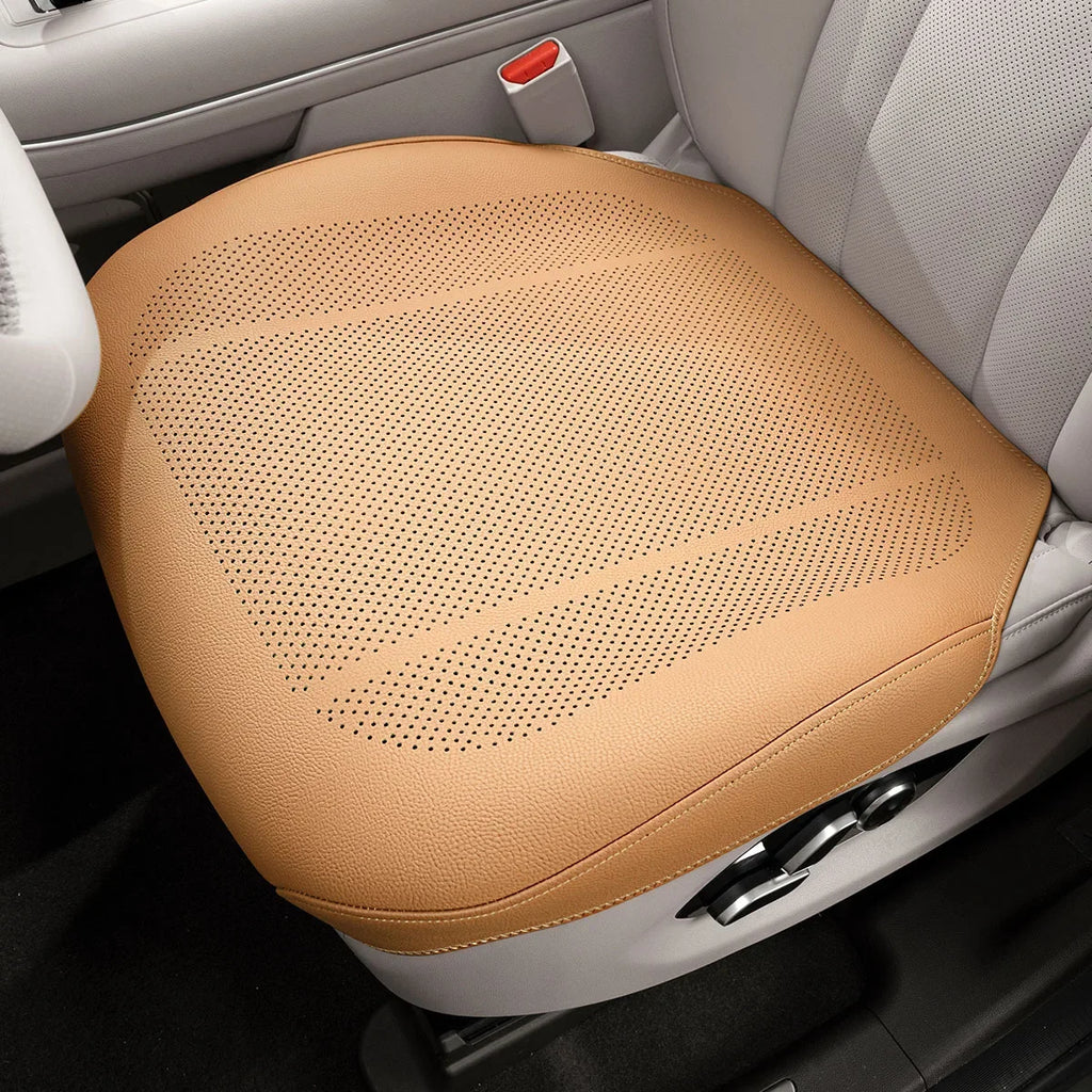 Soft Leather Car Seat Cover, Luxury Breathable Front Seat Protector Cushion For Volvo XC40 XC60 XC90 S90 V90CC S60 V60CC V40 S80