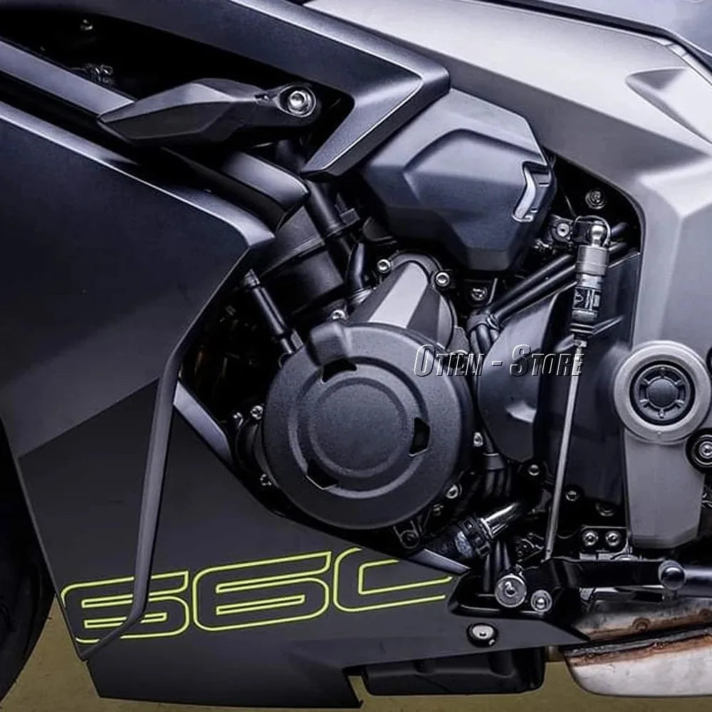 Motorcycle Accessories For Daytona 660 Daytona660 2025 Trident 660 Tiger Sport 660 New Engine Cover Set Protection Cover Engine