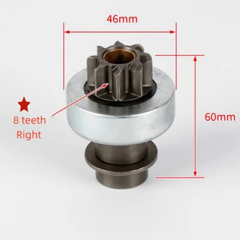 STARTING MOTOR 414 114 ACCESSORIES DIESEL ENGINE 170F 173F 178F 186F 188F 190F 192F GENERATOR 3KW 5KW 7KW MOTOR 114 414 PARTS