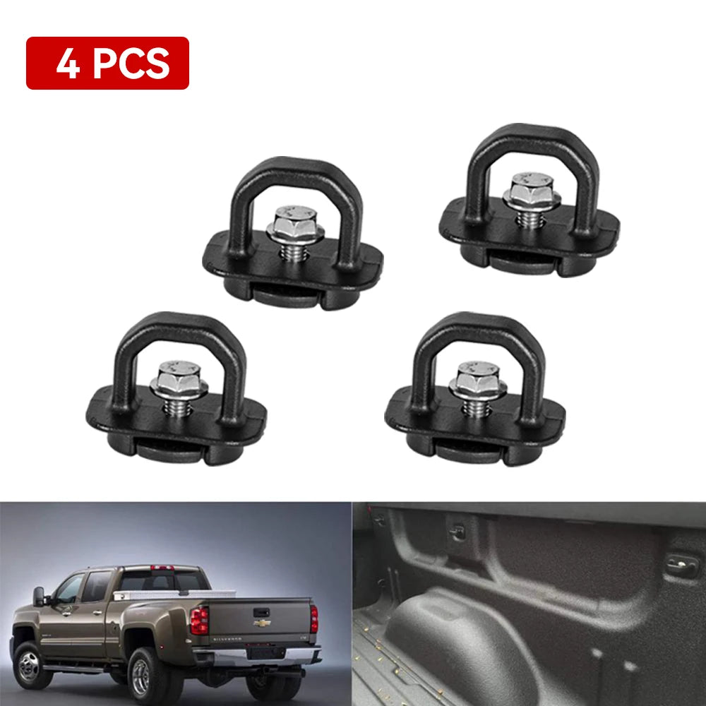 New Tie Down Anchor For Pickup Truck Bed Cargo Box Hook Rope Fixed Buckle For Chevrolet Silverado / Colorado / Colorado / Canyon