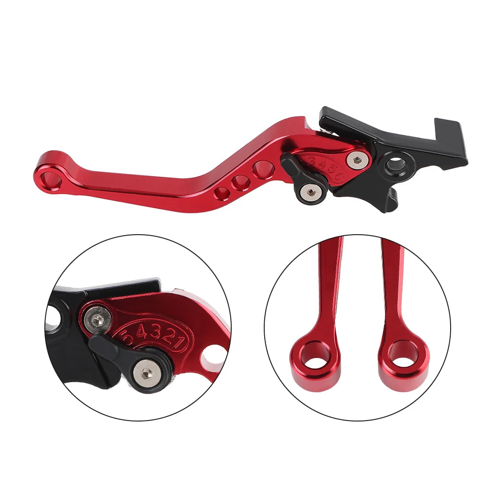 Front And Rear Disc Brakes Handle Drum Lever Motorcycle Clutch Brake Modification Accessories Bike Adjustable Grip Universal