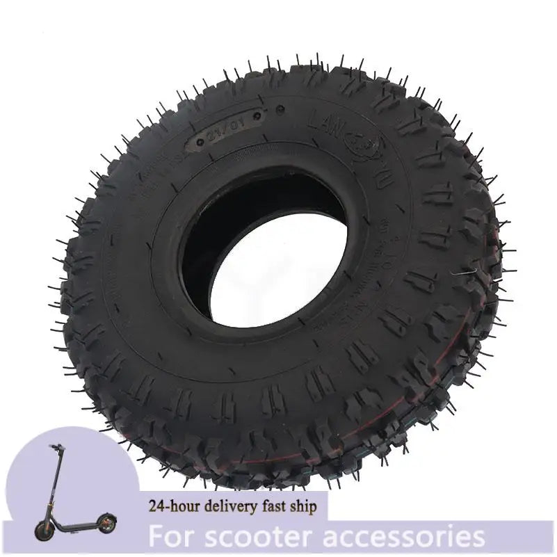 10 Inch 4.10 3.50-4 Tyre 4.10-4 Outer Tires Inner Tube Fit Electric Tricycle Trolley Electric Scooter Warehouse Car