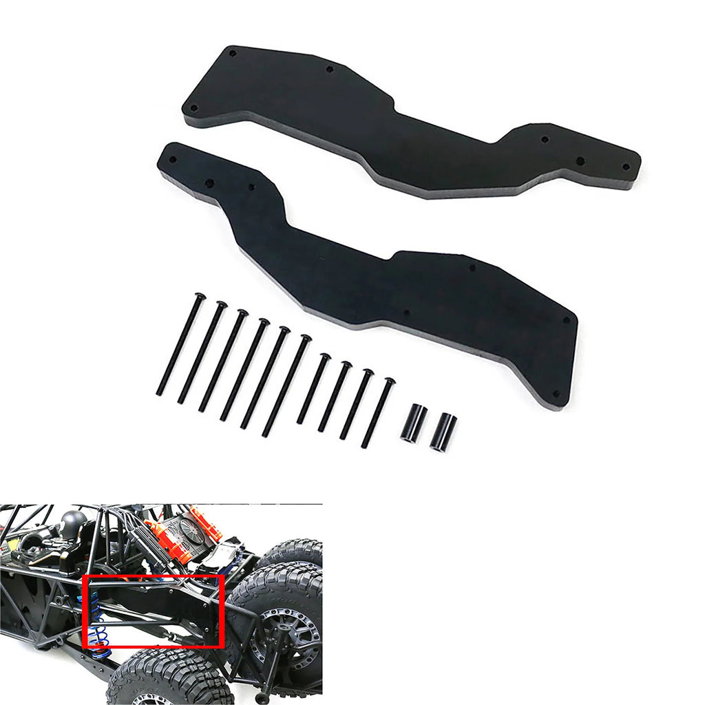 For LOSI SUPER BAJA REY 2.0 RC Car Rear Reinforced Bracket Pipe Frame Tail Strengthen Support Mount Repair Parts