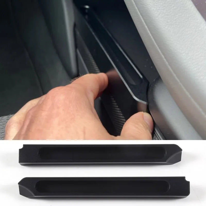 For Porsche Taycan 2019-2024 Aluminum Alloy Car Center Console Storage Modification Accessories