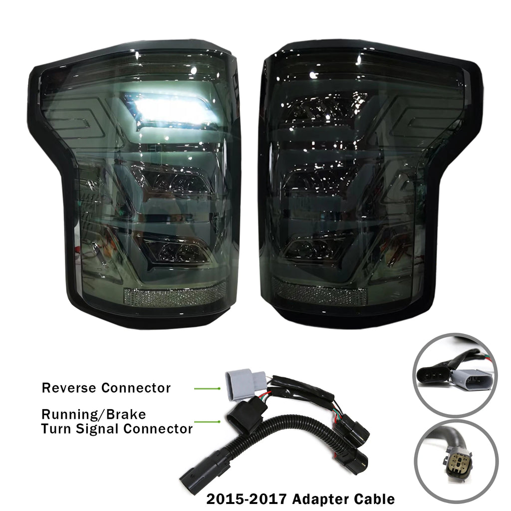 LED Car Tail Lights for Ford F150 F-150 2015-2020 LED Rear Tail Light with Driving Lamp Brake Reversing Turn Signal Lamp 12V