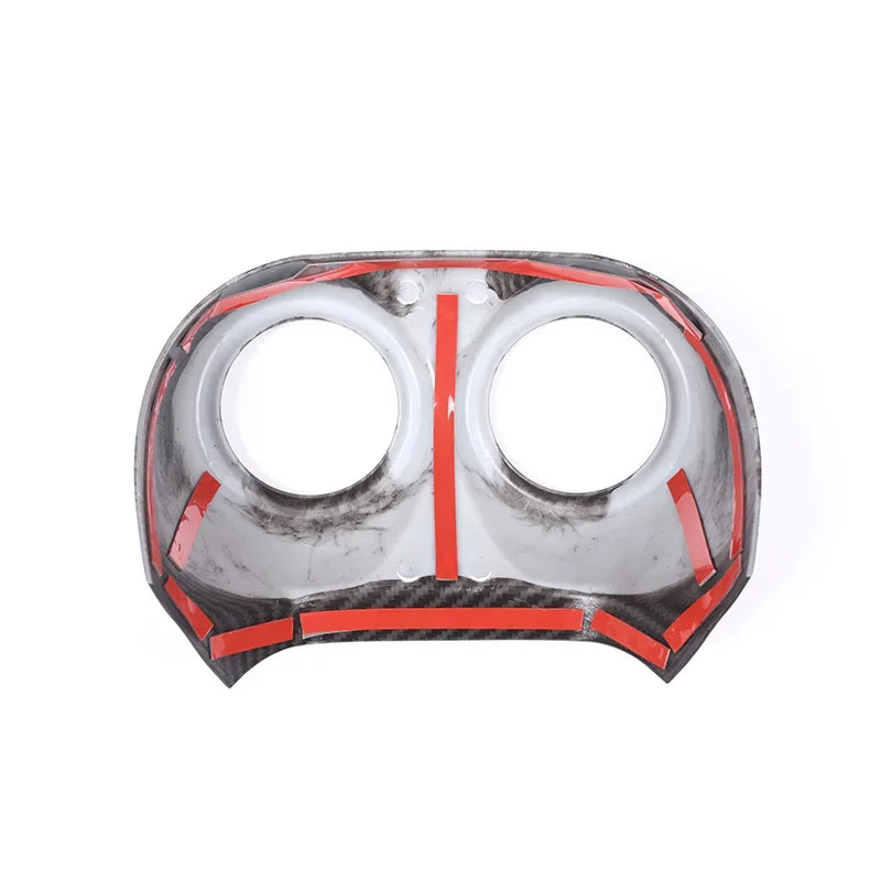 Car Rear Air Conditioning Vent Outlet Frame Cover Trim For Alfa Romeo Stelvio 2017 2018 2019 2020 Interior Decorate Accessories