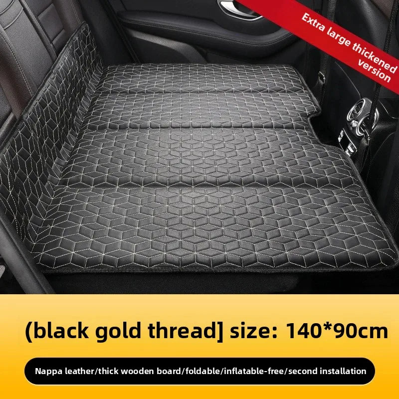 Rear Seat Sleeping Pad Non-Inflatable Car Bed Mattress Adjustable Folding Camping Mattress for Van SUV Truck