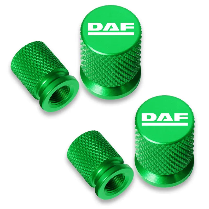 For DAF XF XG 95 105 106 Car Accessories Car Wheel Tire Valve Caps Tyre Stem Covers Airdust Waterproof