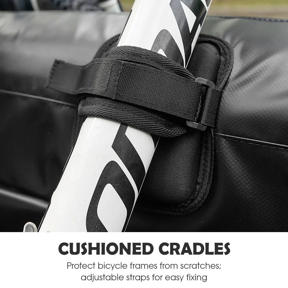 Mountain Bike Tailgate Pad Pickup Truck Tailgate Protection Pad with Fixing Strap For Truck Accessories For Bicycle
