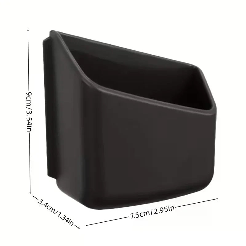 Stylish Car Organizer For Glasses And Phone, Durable Materials, Minimalist Design, Suitable For All Seasons, Car Storage Box