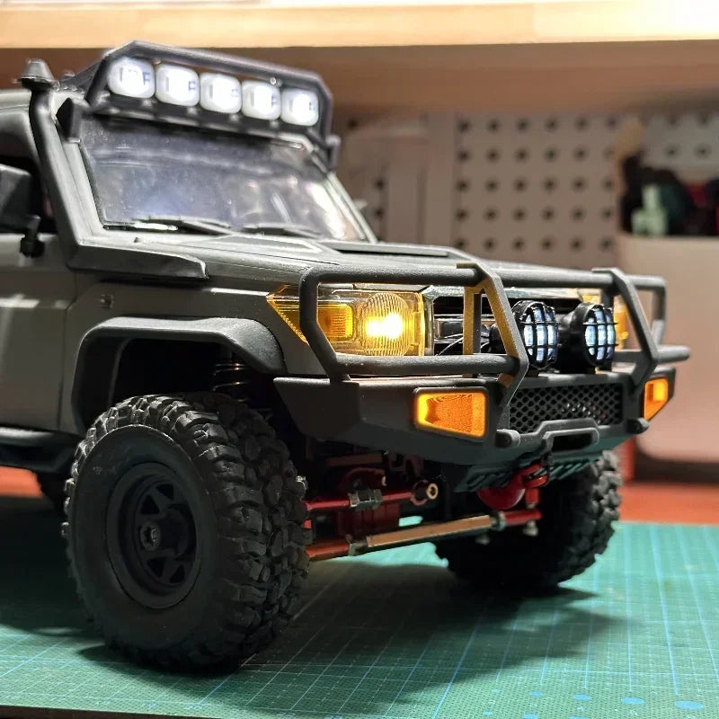 Short Truck Half Truck Off-road Vehicle Accessories Bumper ARB Style Modification Suitable for Remote Control Car MN82