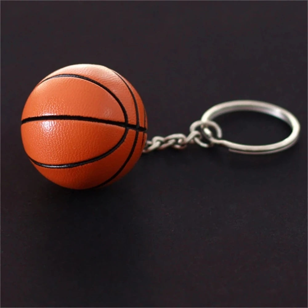 Car Accessories Special Soccer Car Pendant Fun Keychains Key Ring Bag Pendant Ball KeyChain Key Holder