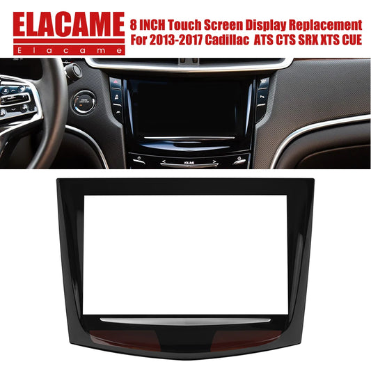 Car Touch Screen Digitizer For 2013-2017 Year Cadillac ATS CTS SRX XTS CUE DVD Radio Navigation Replacement Panel