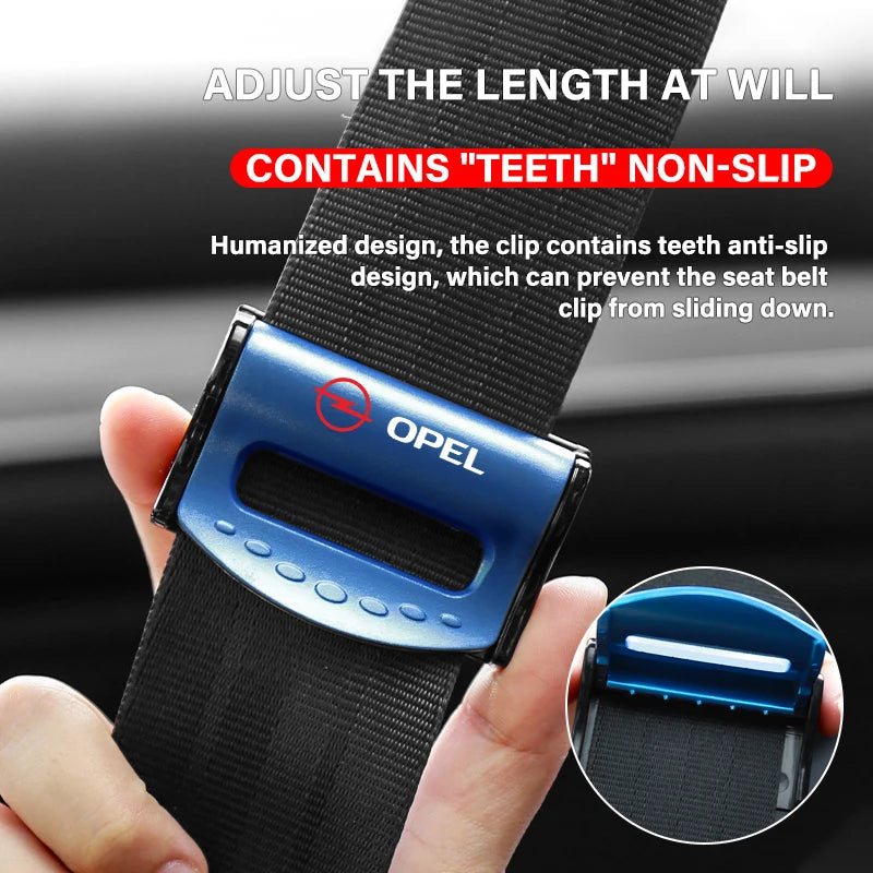 Car Seat Belts Clips Car Stopper Buckle Interior Accessorie For Opel Astra j Insignia Astra g Corsa Zafira b Mokka Vivaro Meriva