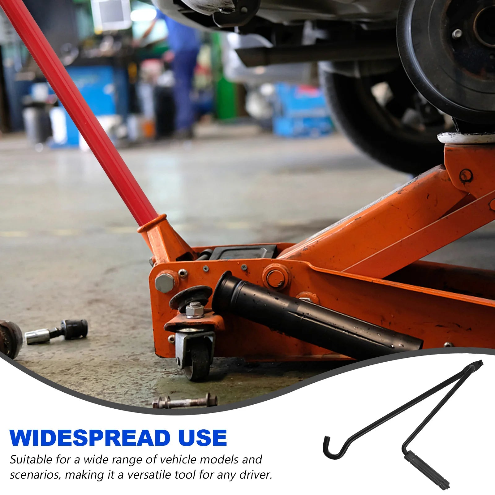 Manivela para gato de coche, accesorios de repuesto para elevador de tijera, empuñaduras de manivela para gato de tijera, manivelas para gato de tijera