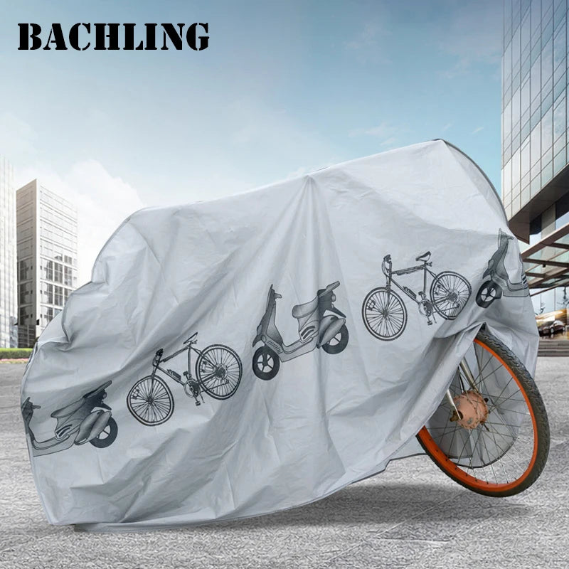 1 funda para bicicleta, funda para vehículo eléctrico, funda para lluvia y polvo para motocicleta, protección solar para vehículos eléctricos, accesorios para bicicletas.