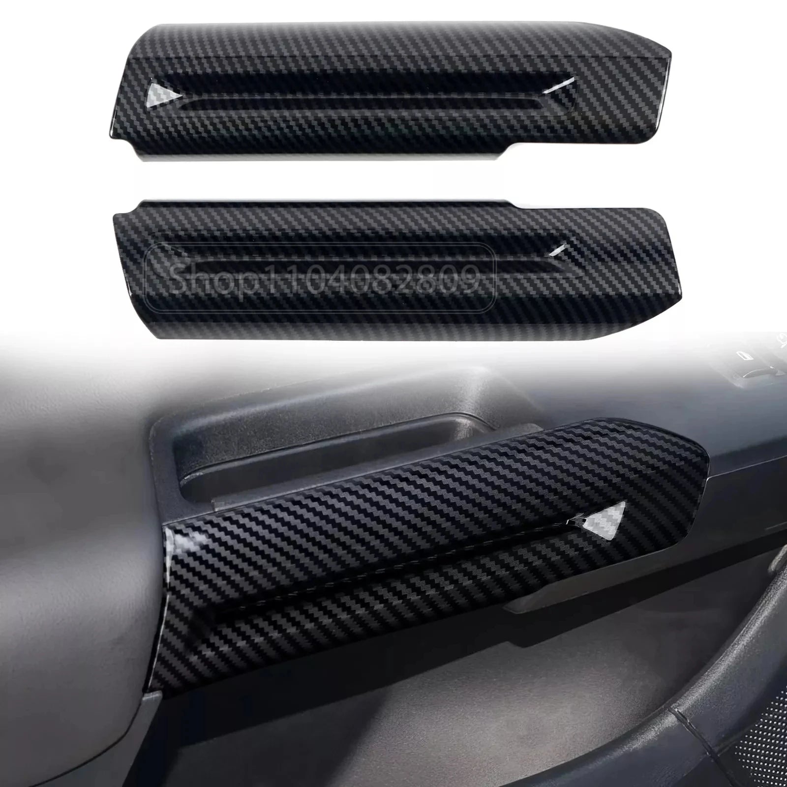 ABS Carbon Fiber Interior Accessories Kit Trim Cover For Ford Mustang AT MT 2024 2025 Center Conlose Gear Shift Panle Decoration