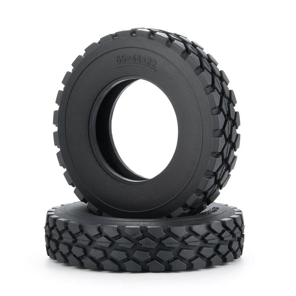 1:14 Tamiya Rubber Tyre Wheel Tires 22/25mm for 1/14 RC Rock Crawler Tamiya Trailer Tractor Truck RC Car Wheels Parts