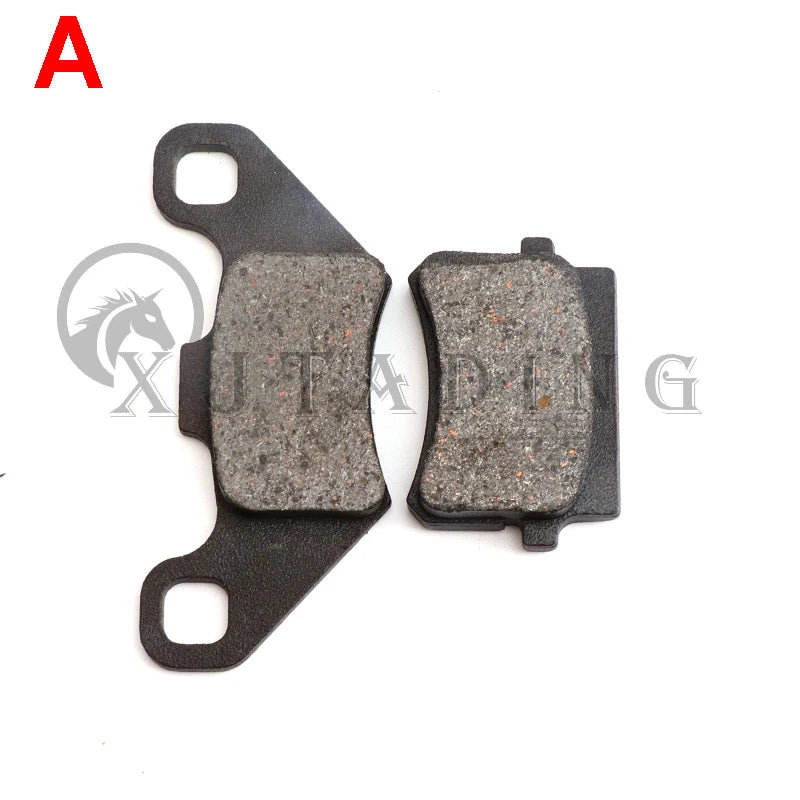 1 Pair Motorcycle Brakes Front/Rear Disc Brake Pads Shoes For 50cc 70cc 110cc 125cc 150cc ATV GO KART Taotao Suzuki Kawasaki