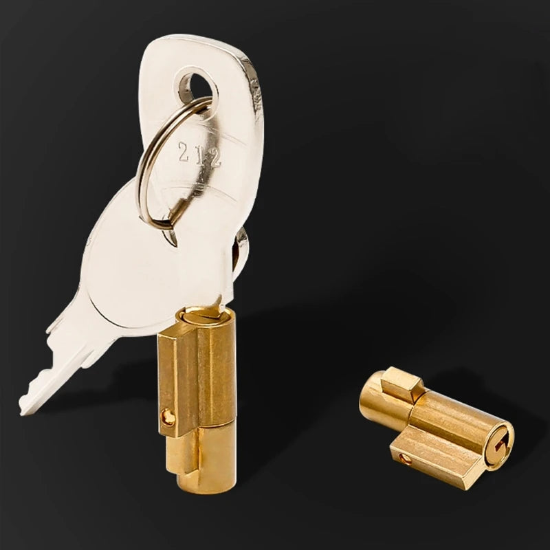 Bloqueo antirrobo para enganche de remolque con 2 llaves para caravanas, vehículos recreativos, camiones y barcos.