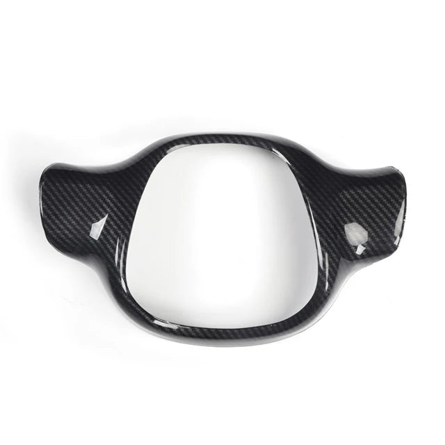 Car Carbon Styling Interior Modification Electric Window Decoration Cover For Smart Fortwo 451 Car Accessories Sticker