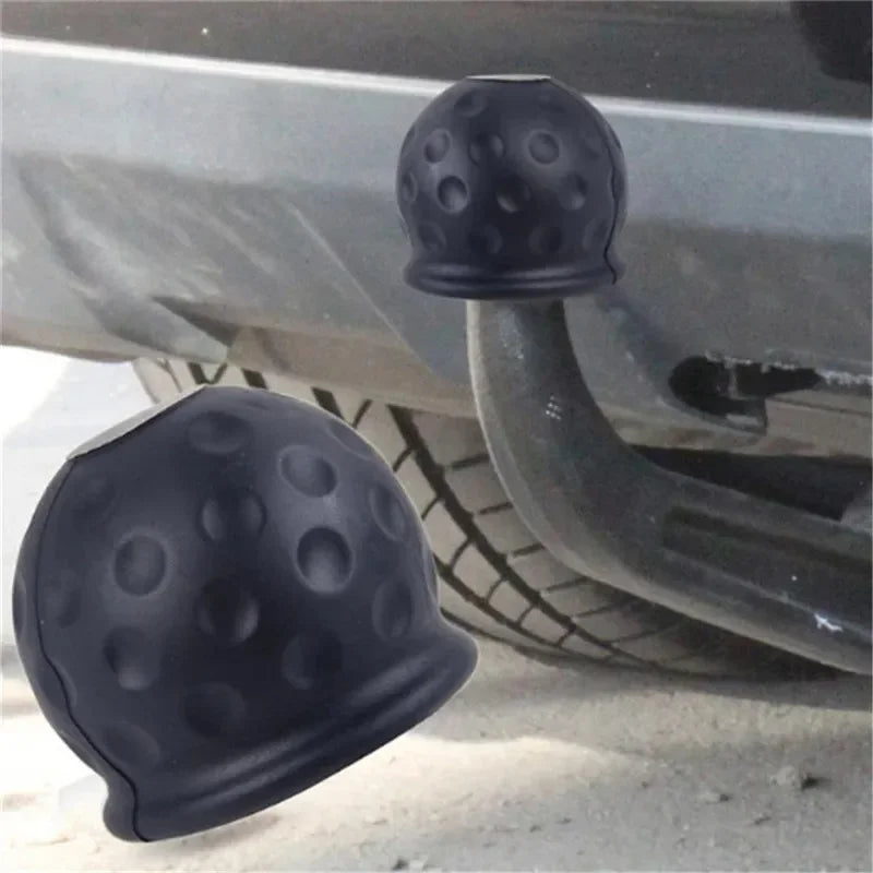 Brand New 50MM Tow Bar Ball Cover Cap Trailer Ball Cover Tow Bar Cap Universal Hitch Trailer Towball Protect Car Accessories