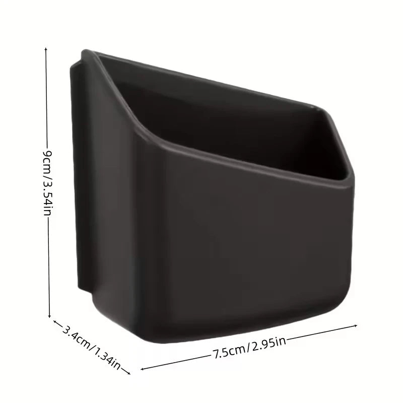 Stylish Car Organizer For Glasses And Phone, Durable Materials, Minimalist Design, Suitable For All Seasons, Car Storage Box