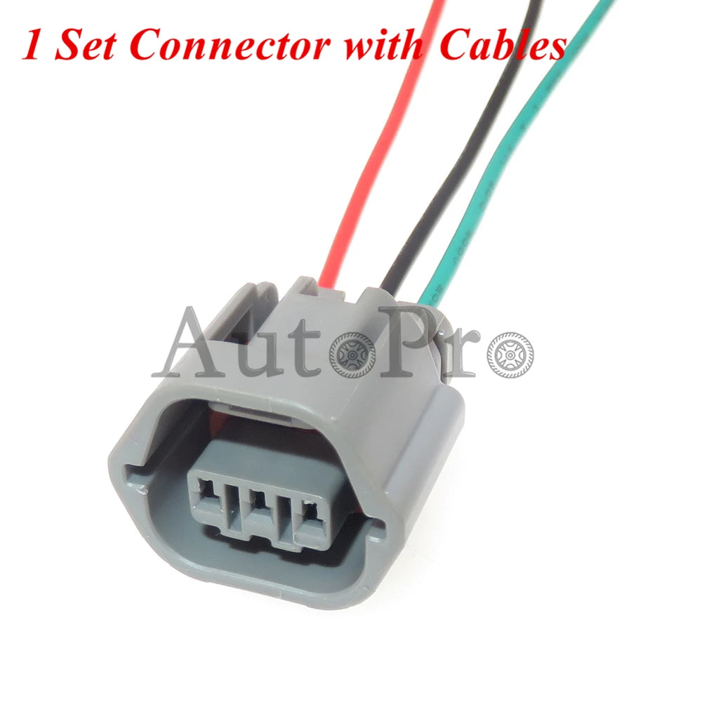 1 Set 3 Hole MG641295-4 AC Assembly Auto Parts Waterproof Wiring Socket 7283-8732-40 MG 641295-4 Car Camshaft Sensor Plug
