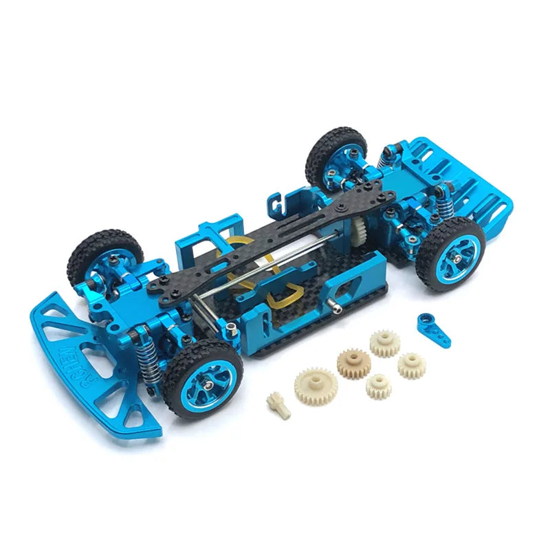 Suitable For WLtoys 1/28 284131 K969 K979 K989 K999 RC Car Accessory Metal Upgrade Frame