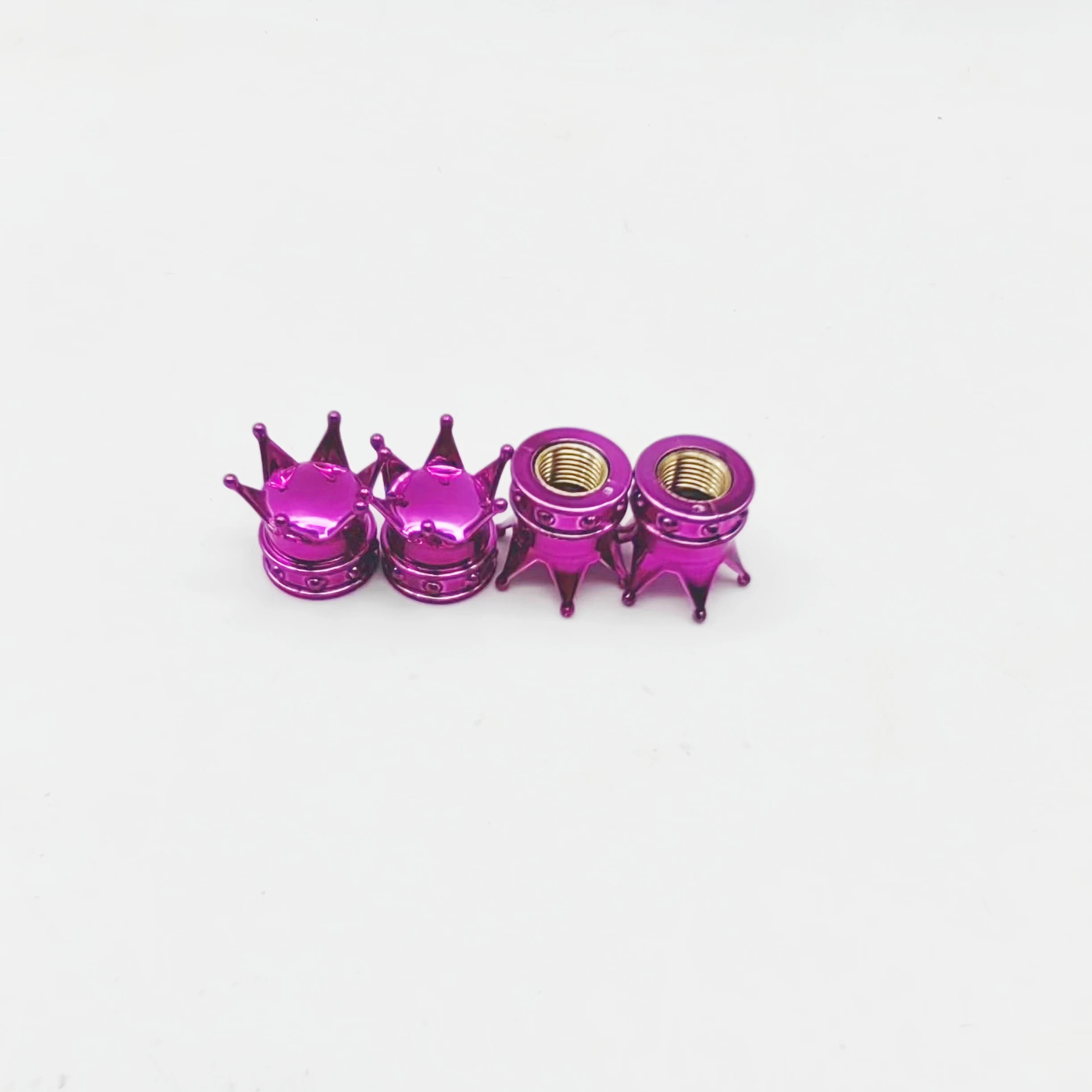 4pcs Aluminum Or Plastic Car Motorcycle Bike Truck Wheel Tire Valve Dustproof Valve-cap Cover Rim Valve Stem Cap Tornasol color