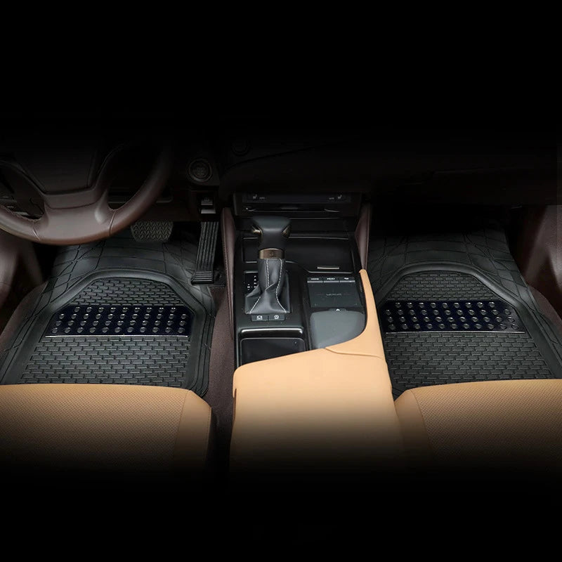 Car Floor Mats Are Waterproof, Wear-Resistant and Dirt-Resistant, and Can Be Cut at Will Pvc Non-Slip Universal Floor Mats