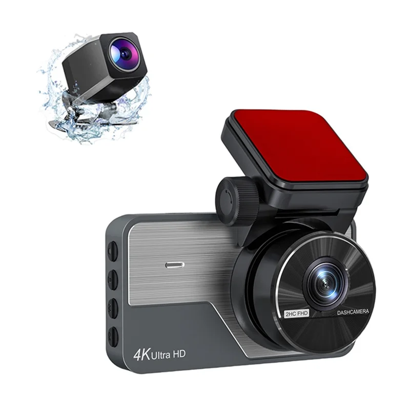 Car Front Rear Dash Camera Car Video Recorder Camera Built In Wifi Camera,Night Vision 170°Wide Angle,WDR,24H Park-Y47A