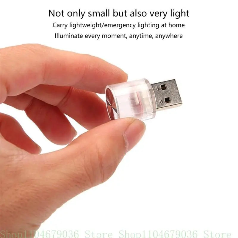 LED Car Light USB Interfaces Easy to Install Suitable for Personalizing & Cozy Vehicle Ambiances