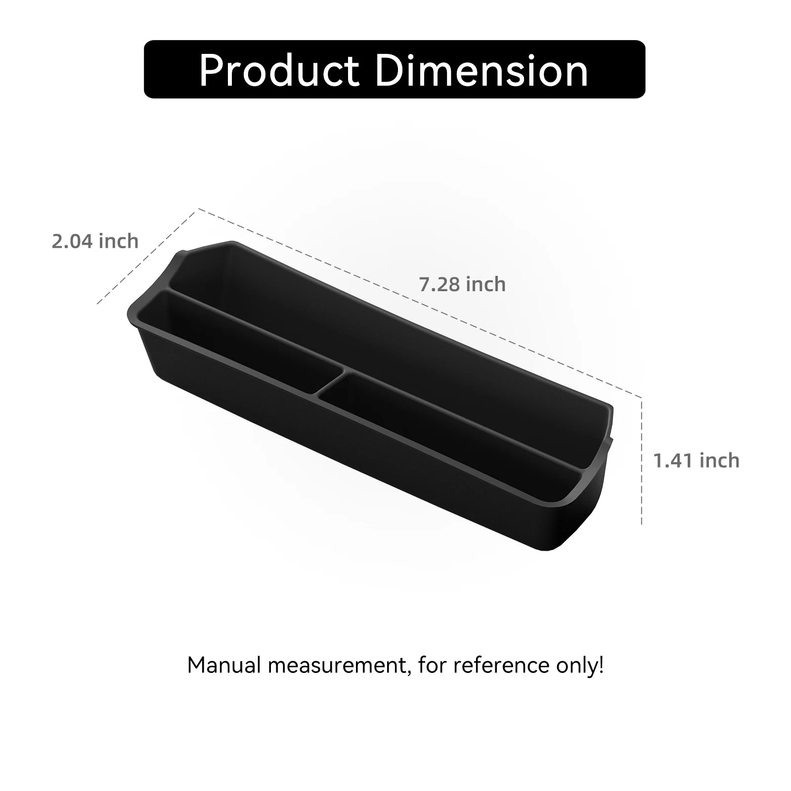 For Kia Sorento 2021-2025 Central Console Storage Box Car Interior Accessories Organizer Storage Case in Front of Armrest Box