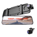10Inch Dash Cam 4K Camera for Car Dashcam GPS WiFi 24h Parking Monitor Night Vision Dvr Front and Rear Video Registrator