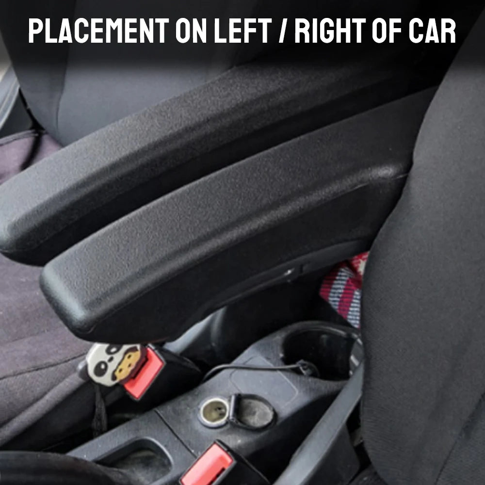 Apoyabrazos universal ajustable para lado izquierdo y derecho para camión, remolque, caravana, coche, consola central, caja de reposabrazos, accesorios interiores