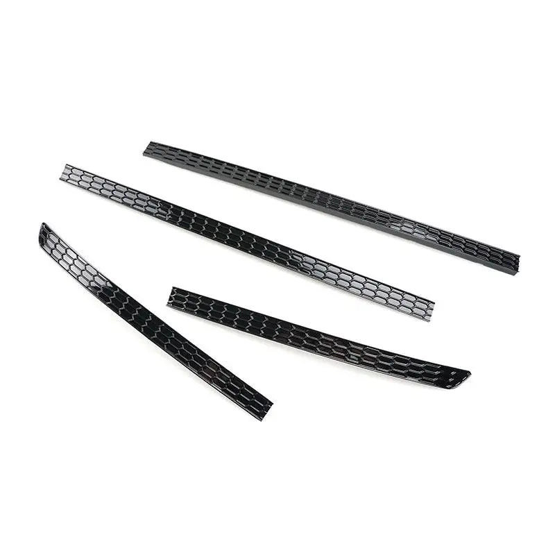 Black Car Accessories For VW Tiguan R-Line 2017 2018 2019 2020 2021 2022 2023 Exterior Rear Bumper Fog Light Lamp Cover Trim