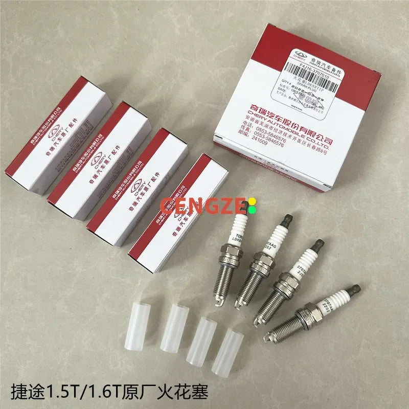 4Pcs/Set Original Jetour X70 X90 X70PLUS X95 Spark Plug for 1.5T and 1.6L Models