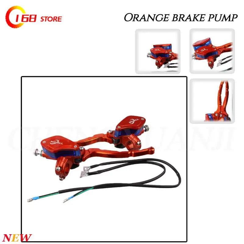 Electric vehicle accessories Motorcycle modification Disc brake Upper pump Left and right front and rear brakes Oil pump
