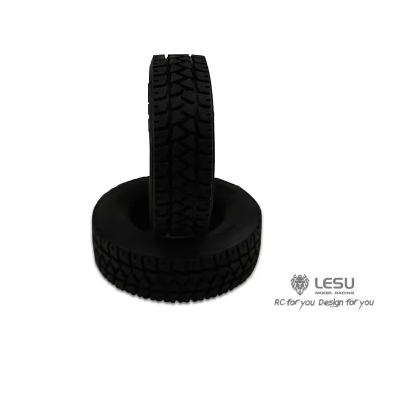 LESU 1:16 Truck Tractor DIY German BruderTire RC Accessories Model 60001 Road Front Wide Tire
