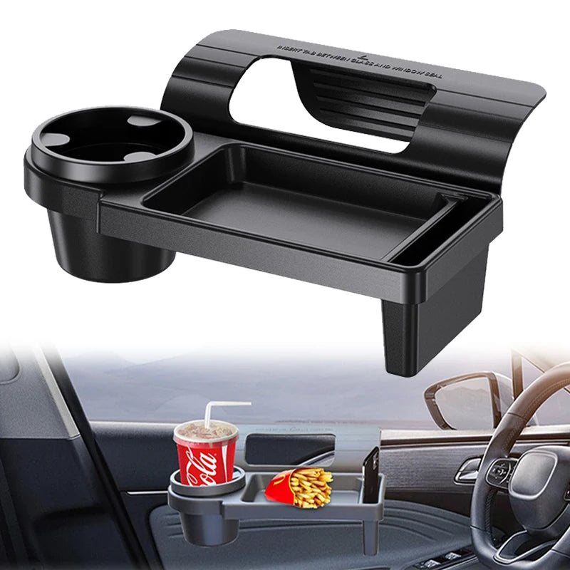 Car Side Door Storage Box Multifunctional Car Organizer Box with Phone Slot Cup Holder Hanging Storage Rack Auto Accessories