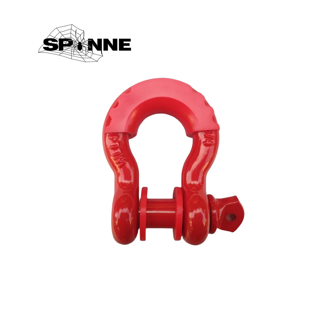 3/4 D Ring Shackle 4.75 Ton Tow truck Hook With Protective Cover Fit Universally for Off-Road Truck Offroad Towing Accessories