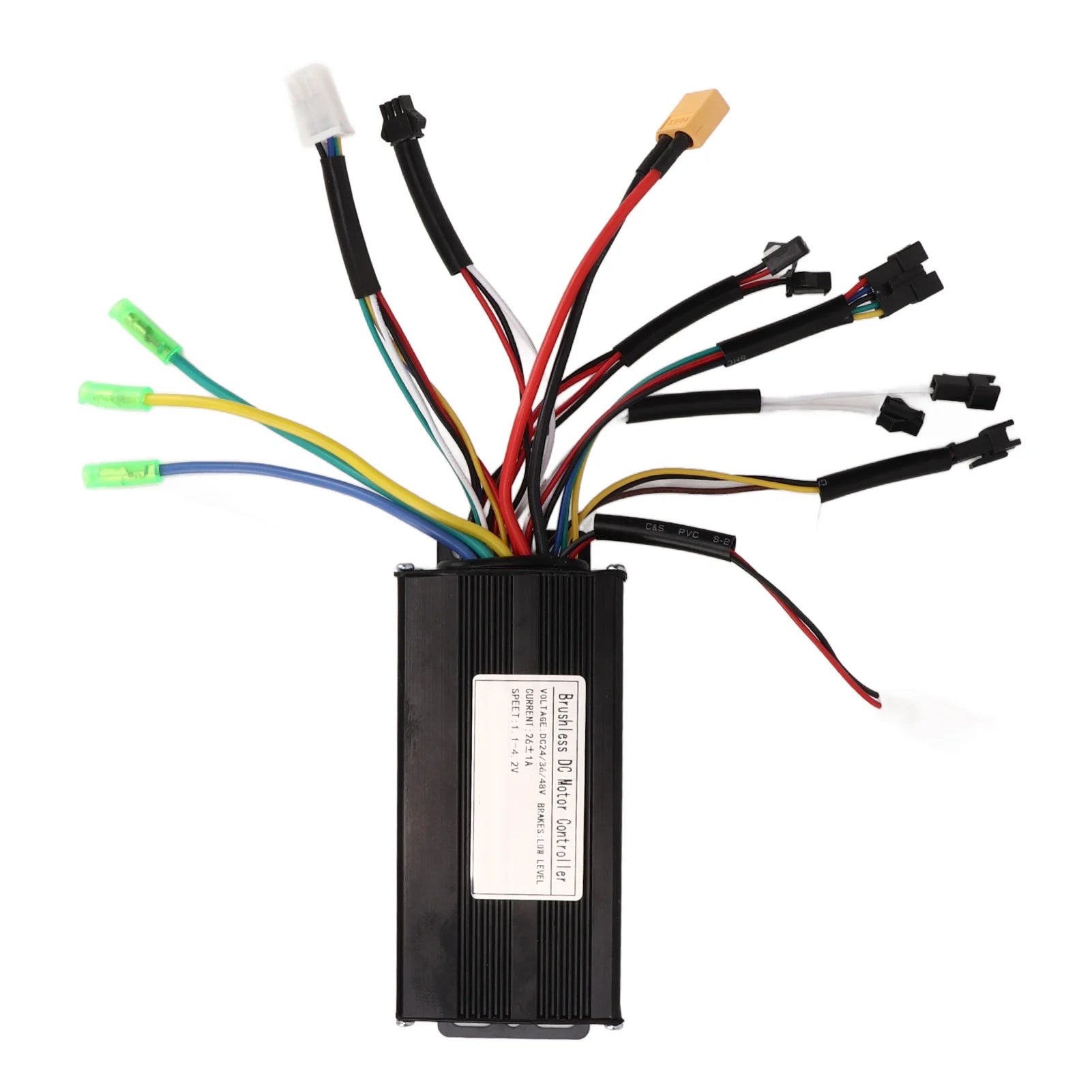 Electric Bike Controller Brushless Motor 24V 36V 48V 500W 750W 3 Mode Sine Wave 26A Modified Accessories