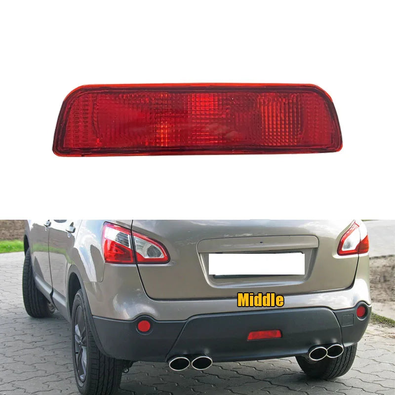 Auto Rear Bumper Reflector Light Rear Fog Light Fog Lamp For NISSAN DUALIS Qashqai J10 2008 2009 2010 2011 2012 2013 2014 2015