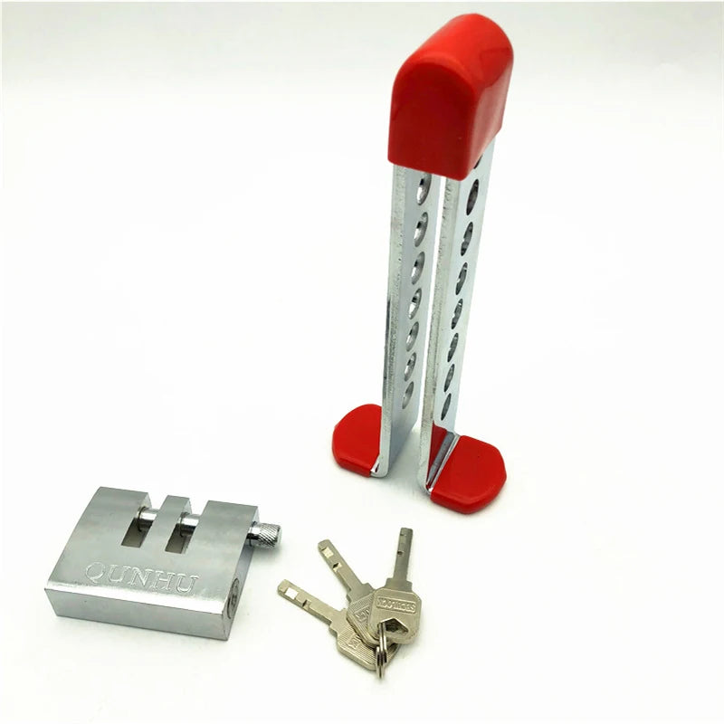 Car Anti-Theft Brake/Clutch Pedal Lock – Compact Safety Device for Automobiles & Motorcycles