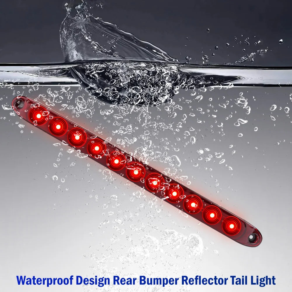 Third Brake Tail Light Universal For caravans trucks High Level Brake Stop Light Car accessories