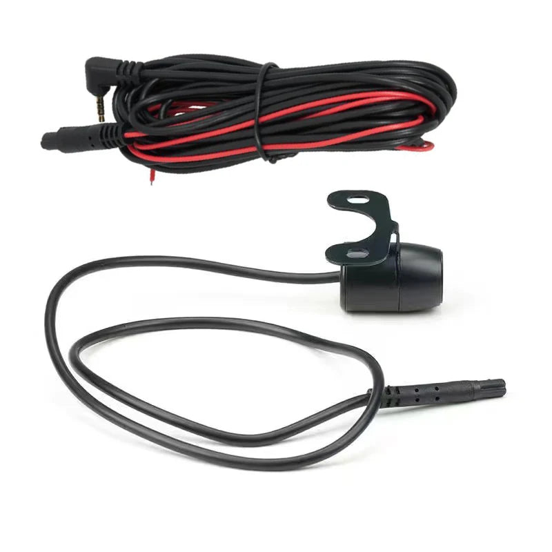 Dashcam rearview camera 5 hole car navigation butterfly reversing image infrared night vision waterproof