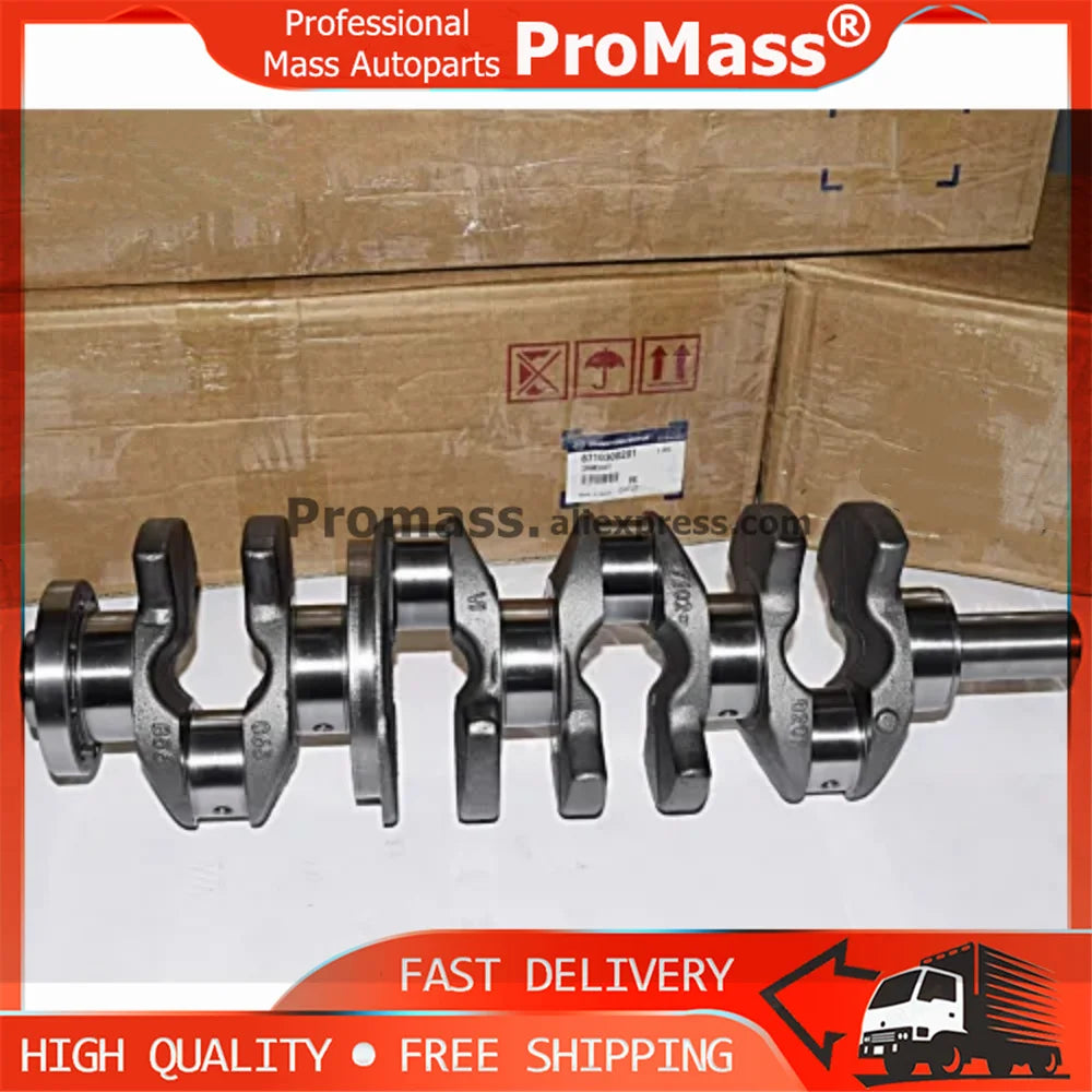 New 1pcs 6710310101 Crankshaft for SSANGYONG Rodius Rexton Actyon D20R 2013-2019 OEM