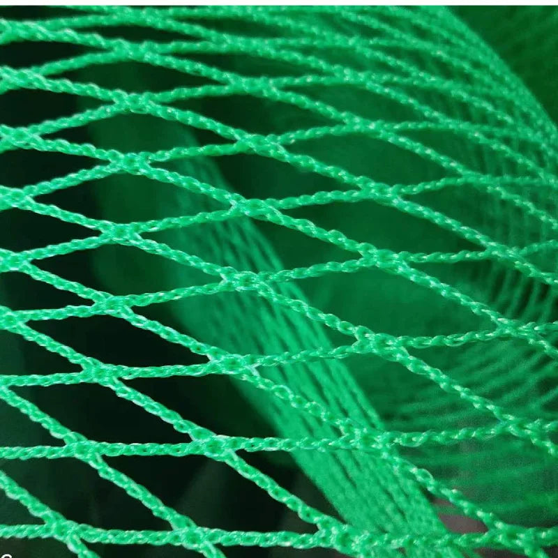 Universal Green Truck Cargo Net Polyethylene Roof Trailer Mesh Cover Professional Luggage Secure System Heavy Duty Extendable
