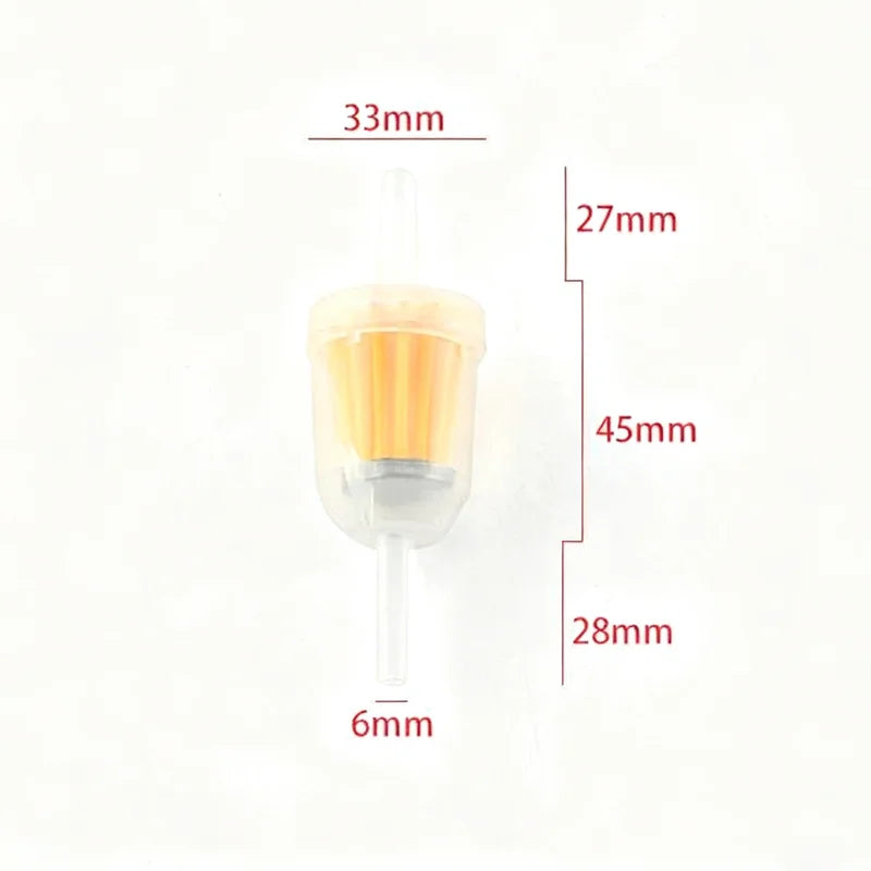 Universal Gasoline Gas Fuel Filter Car Inner Fuel Filters Motorcycle Scooter Gasoline Oil Filter Tool Moto ATV Fuel Filter
